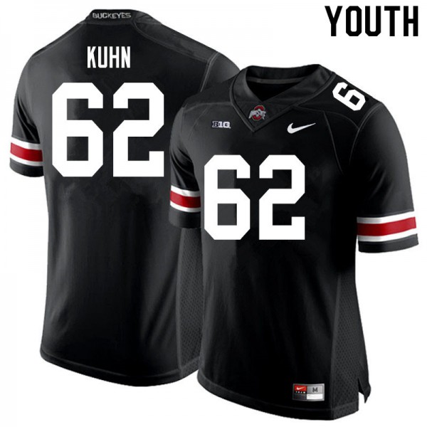 Ohio State Buckeyes #62 Chris Kuhn Youth College Jersey Black